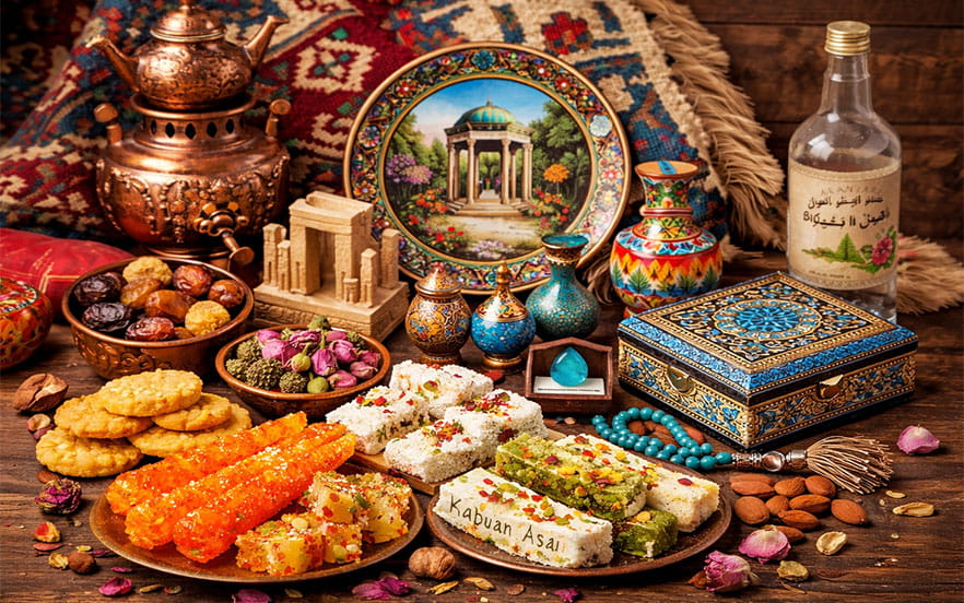 سوغات و صنایع دستی شیراز