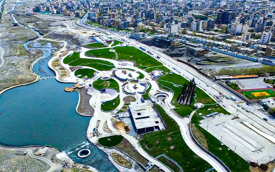 معماری پارک چهل بازه