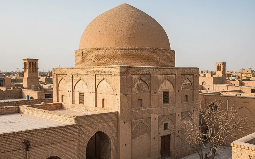 راهنمای-گنبد-خشتی