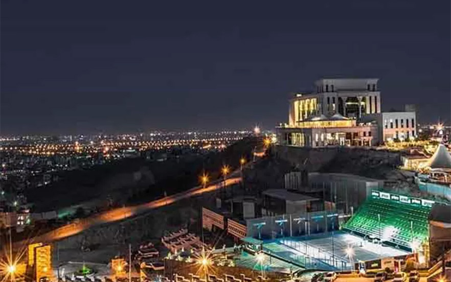 موقعیت بام مشهد