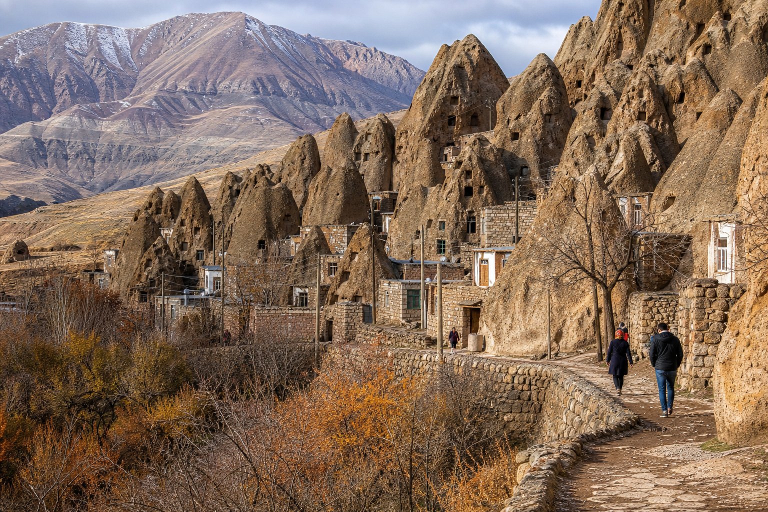 روستای صخرهای کندوان