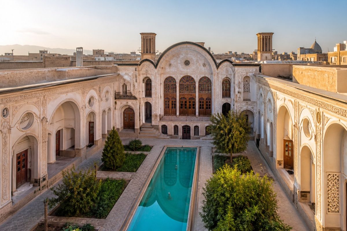 معرفی کاشان و معماری خانه‌های تاریخی