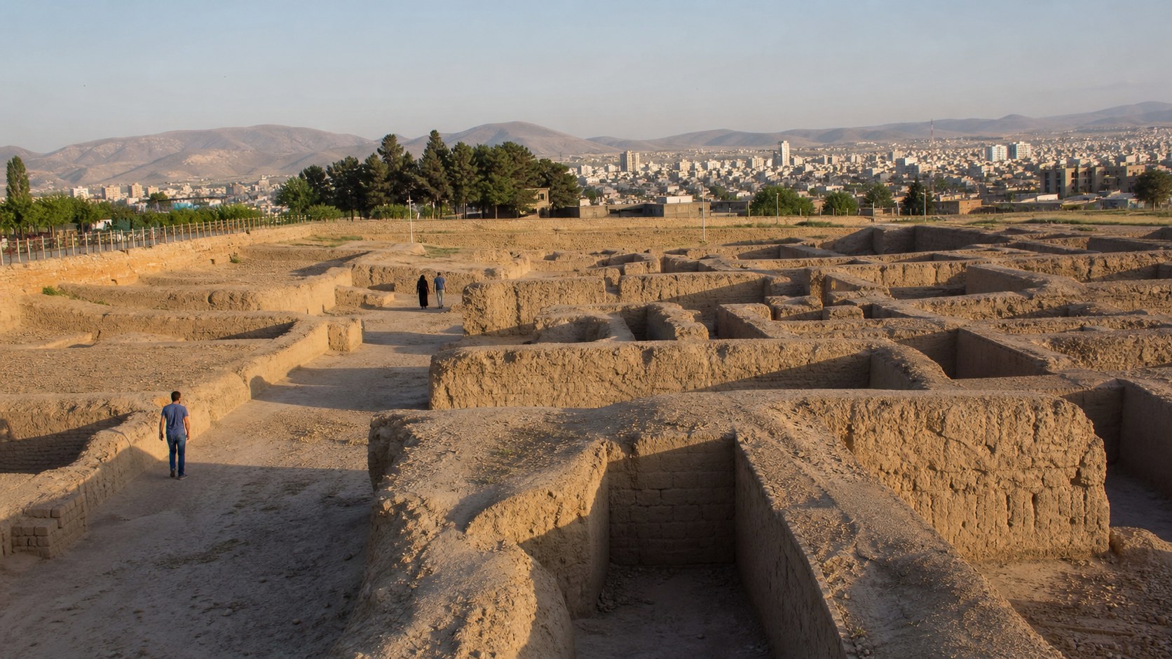 محوطه تاریخی هگمتانه