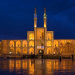 امیرچخماق یزد در شب