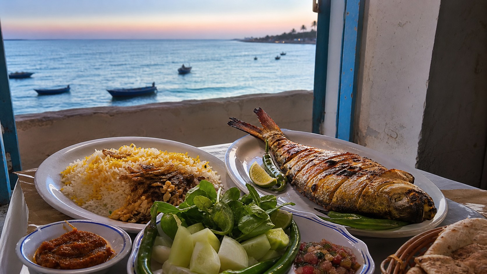 غذای دریایی بوشهر