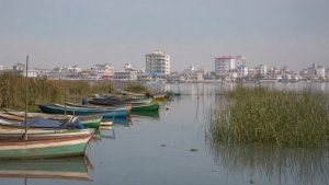 تالاب و شهر بندر انزلی