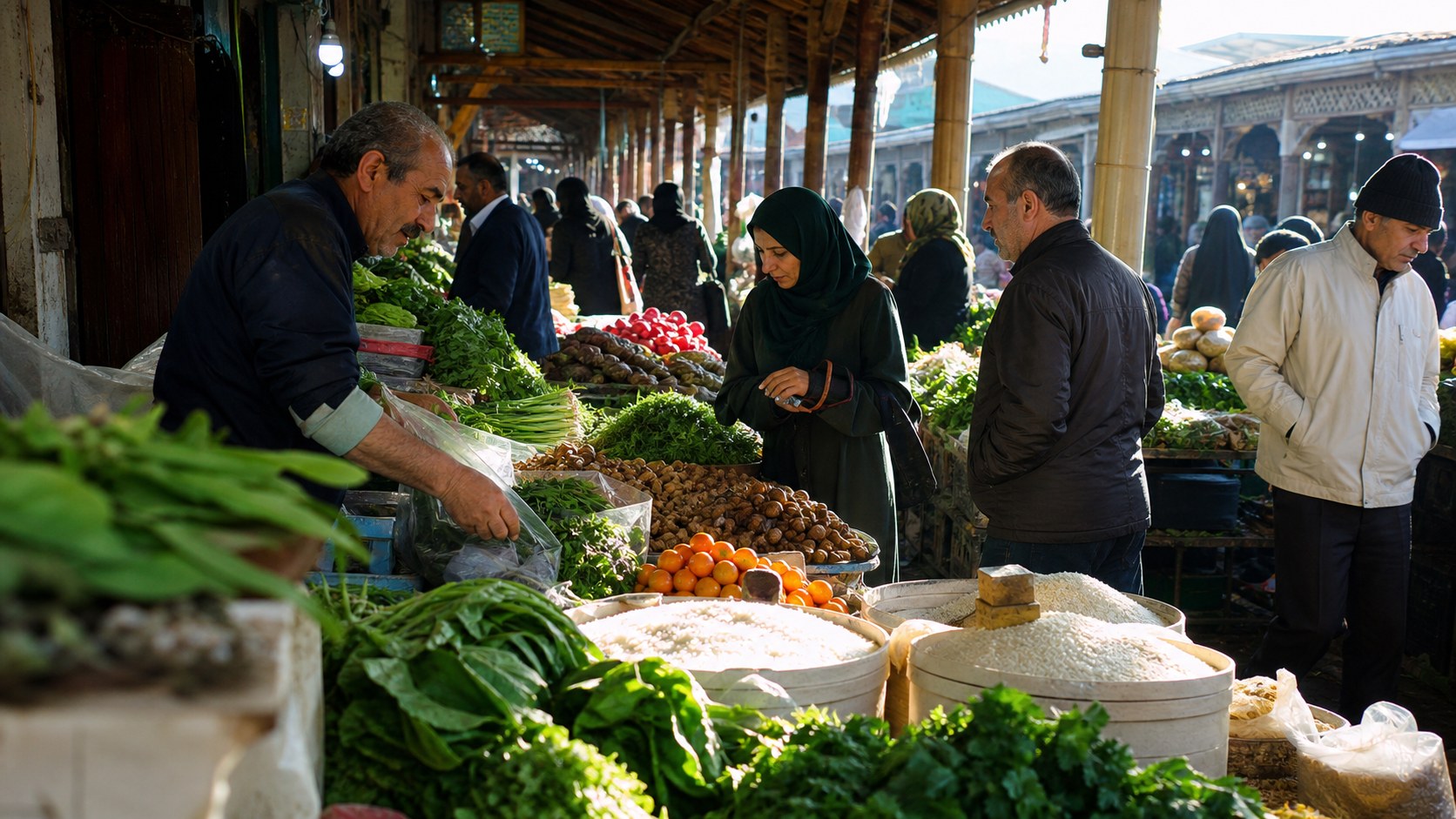 بازار محلی گرگان