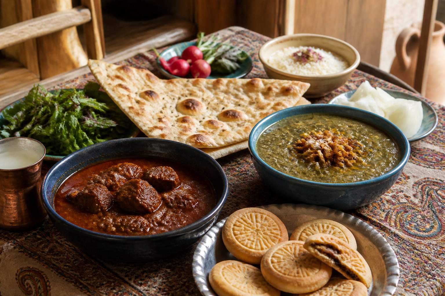 غذاهای محلی کرمان