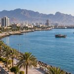 نمای ساحلی شهر بندرعباس