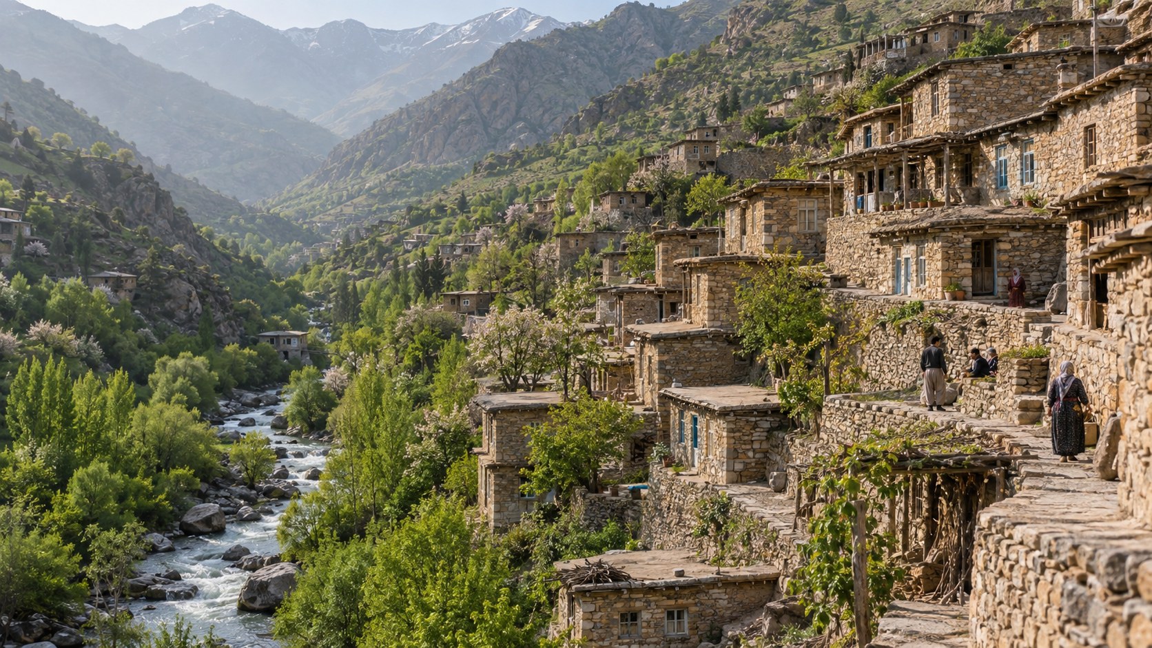 روستای پلکانی پالنگان