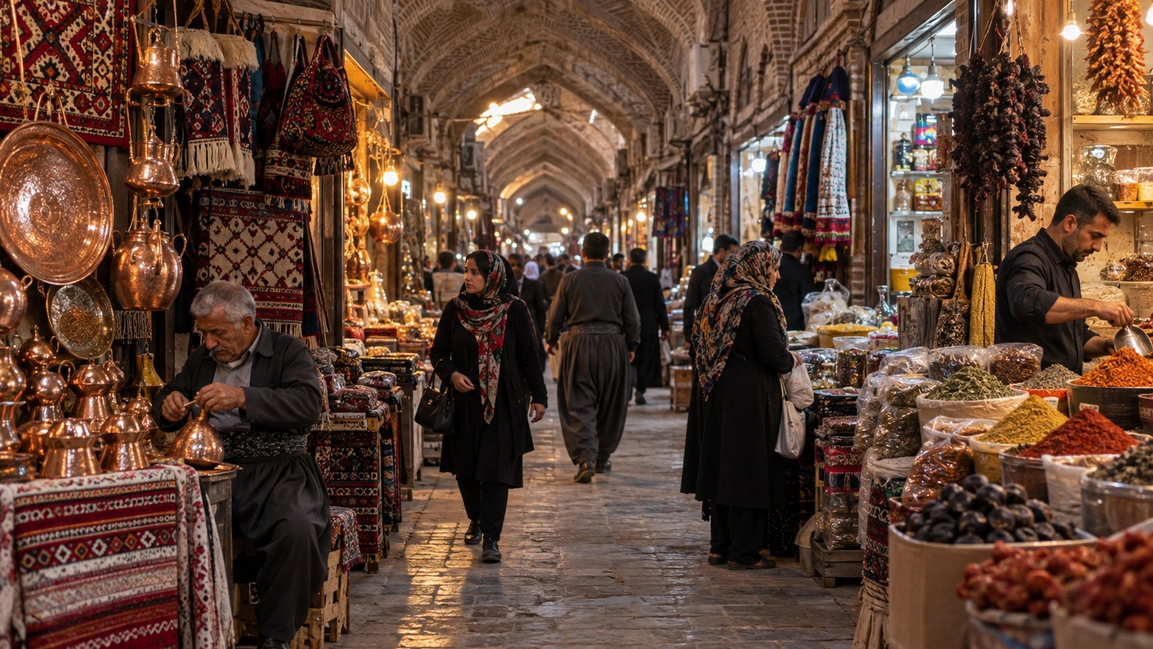 بازار تاریخی سنندج
