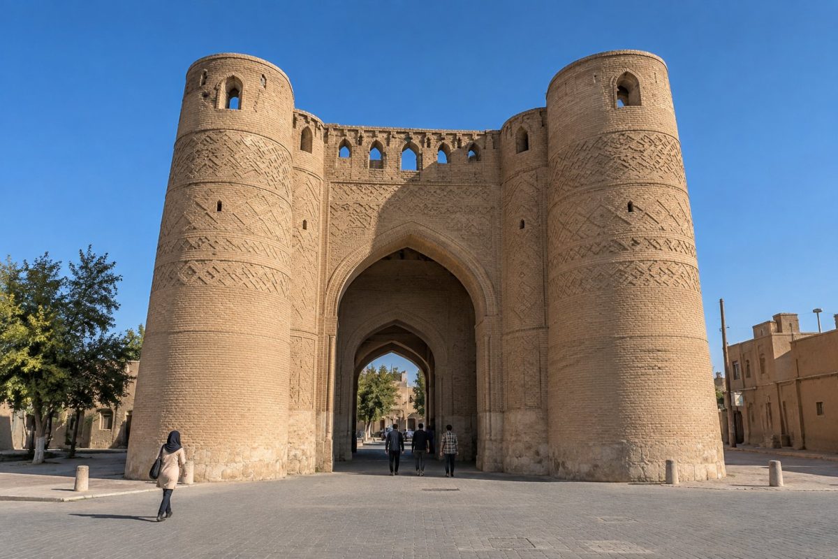 جاهای دیدنی سمنان و دروازه ارگ