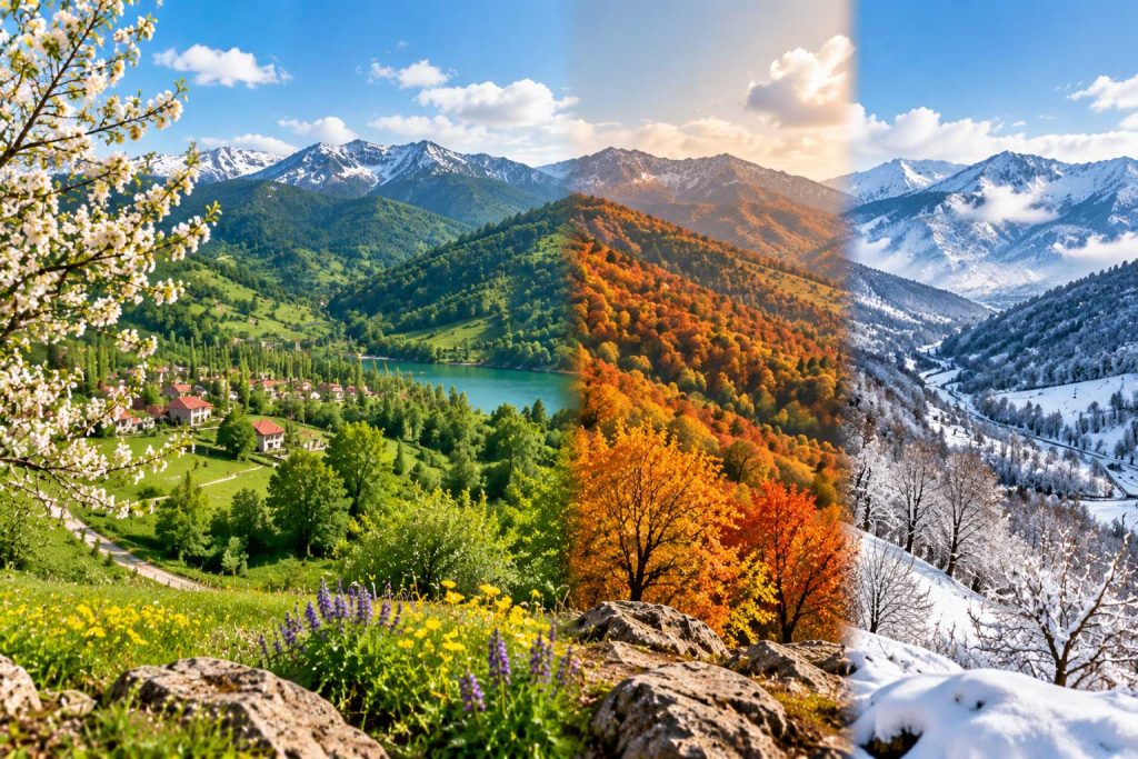 بهترین زمان بازدید از جاهای دیدنی خلخال چه فصلی است؟