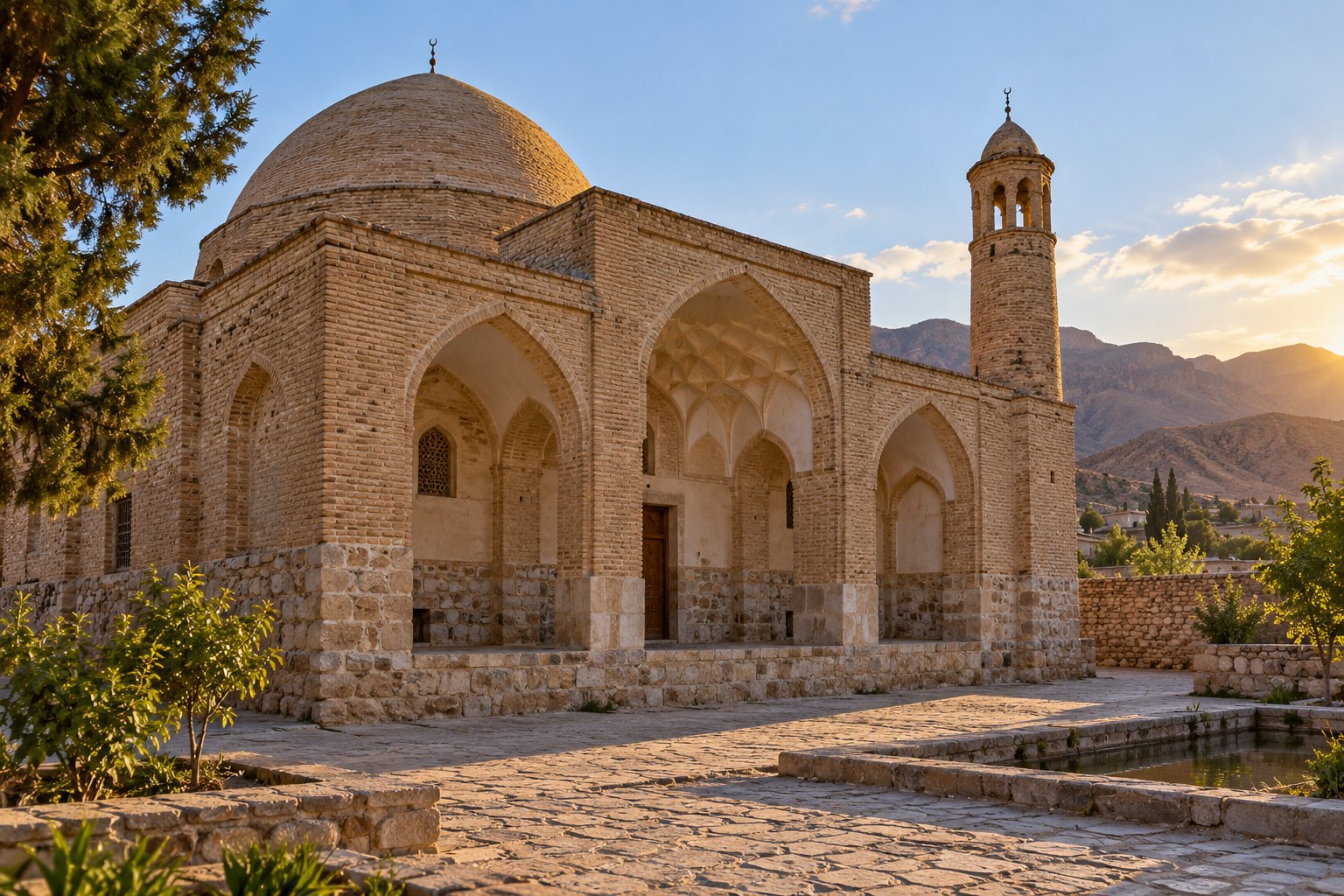 معماری تاریخی مسجد جامع سوریان
